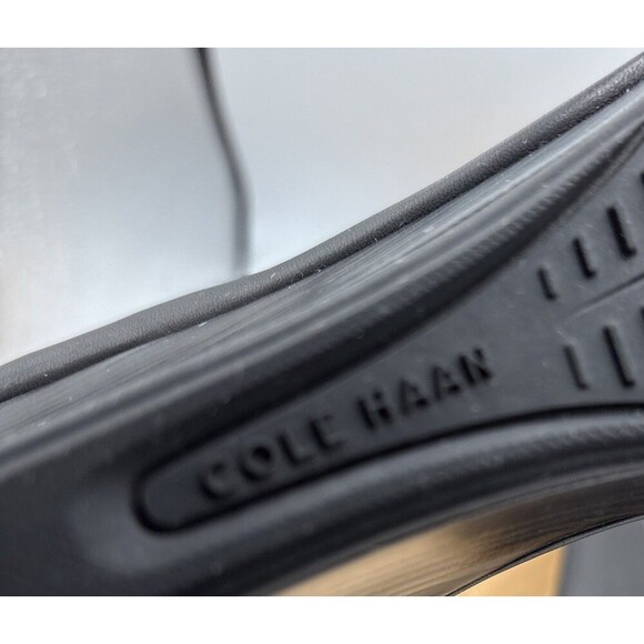 Cole Haan Edith D'Orsay Wedge Pumps Women Size 9B Black Closed Toe Heels - Picture 9 of 11